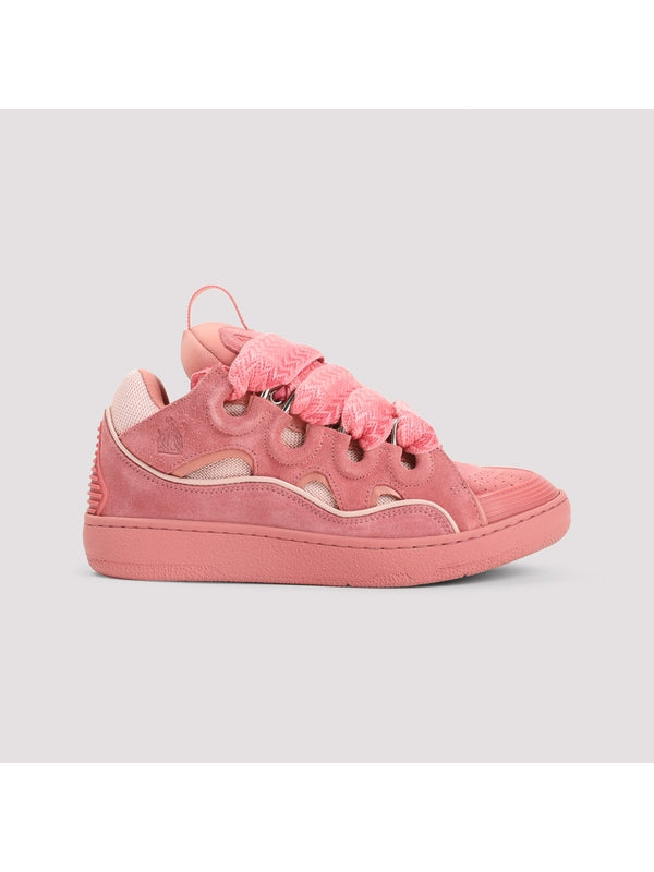 Lanvin Pink Low Top Sneakers