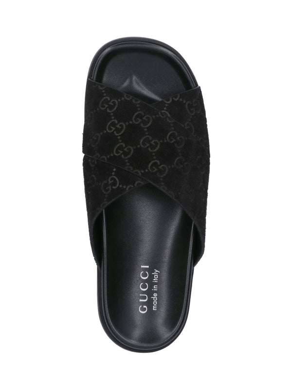 Gucci Black Slides