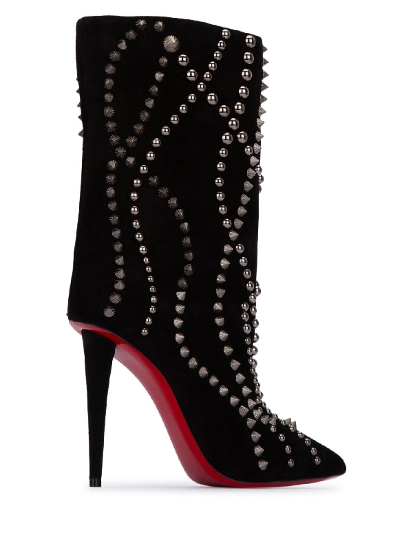 Astrilarge 100 Studded Boots Heels