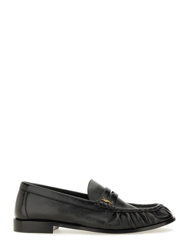 Saint Laurent Black Loafers