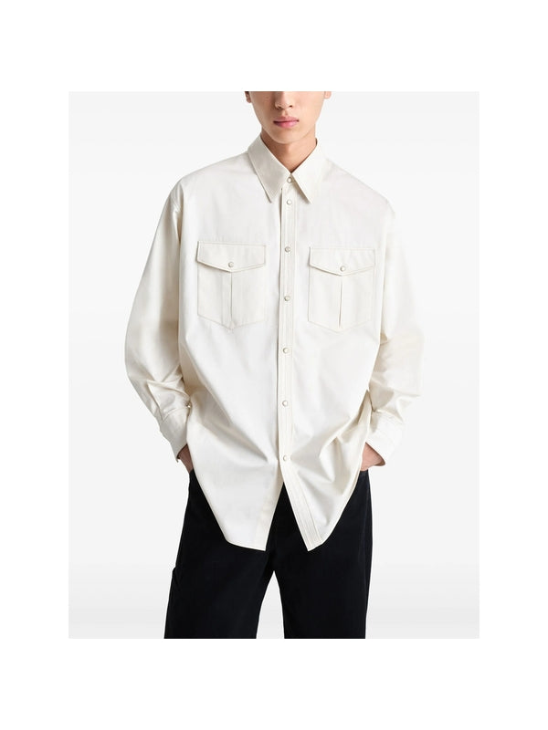 Western Cotton Denim Shirt