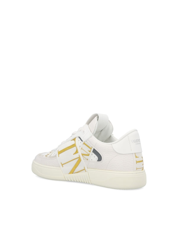 Valentino White Low Top Sneakers
