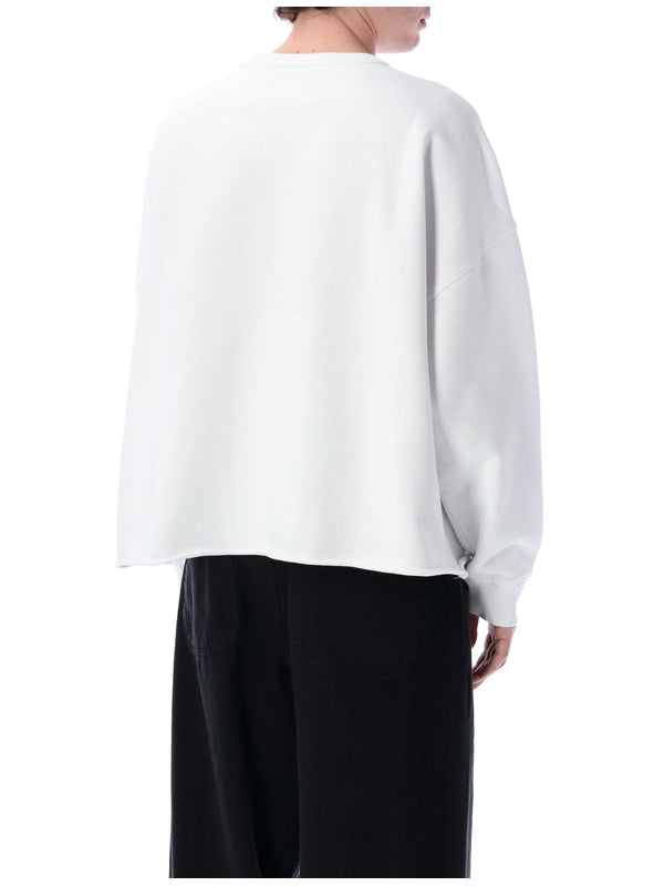 Crewneck Cotton Sweatshirt