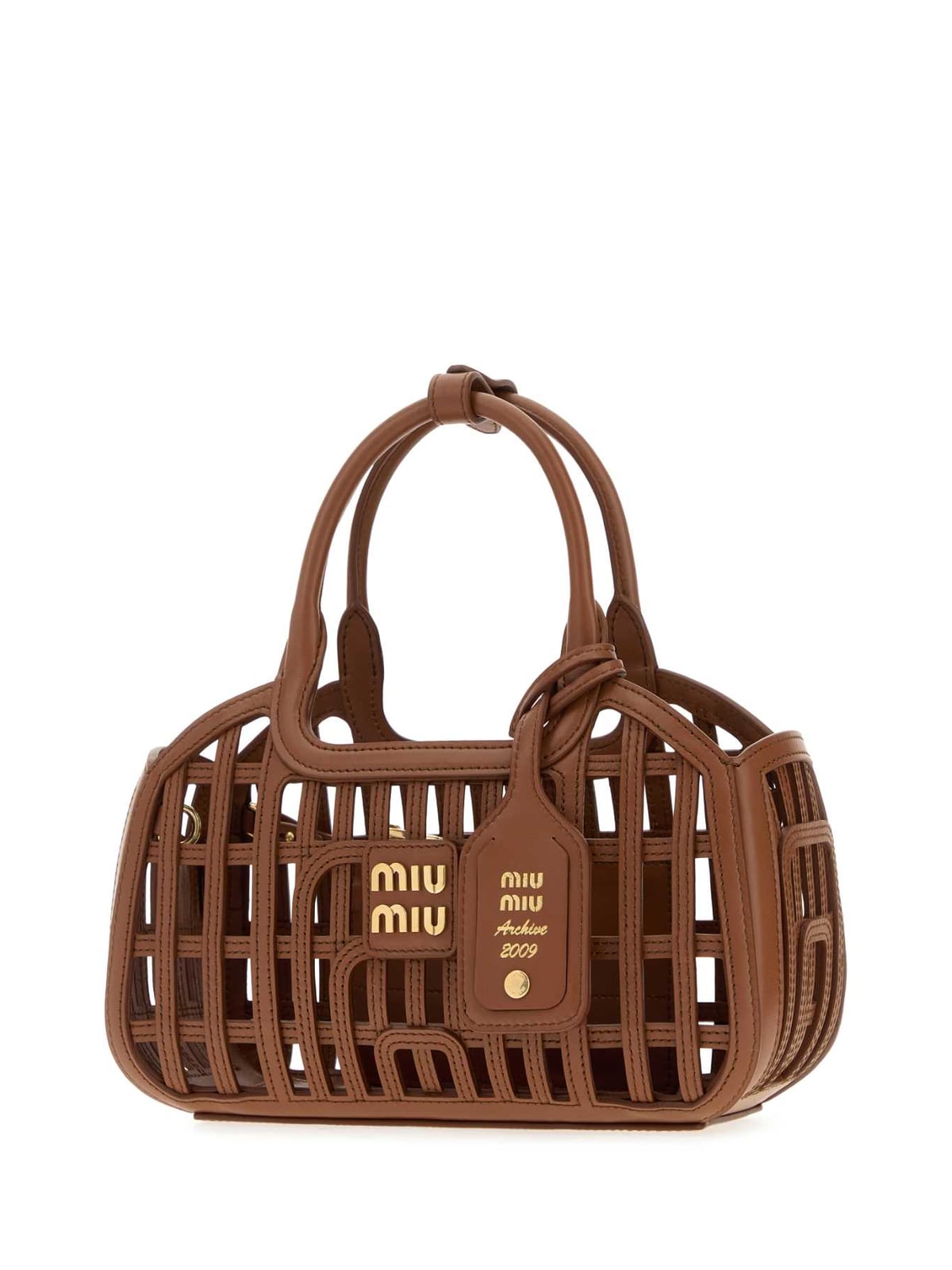Miu Miu Brown Tote Bags