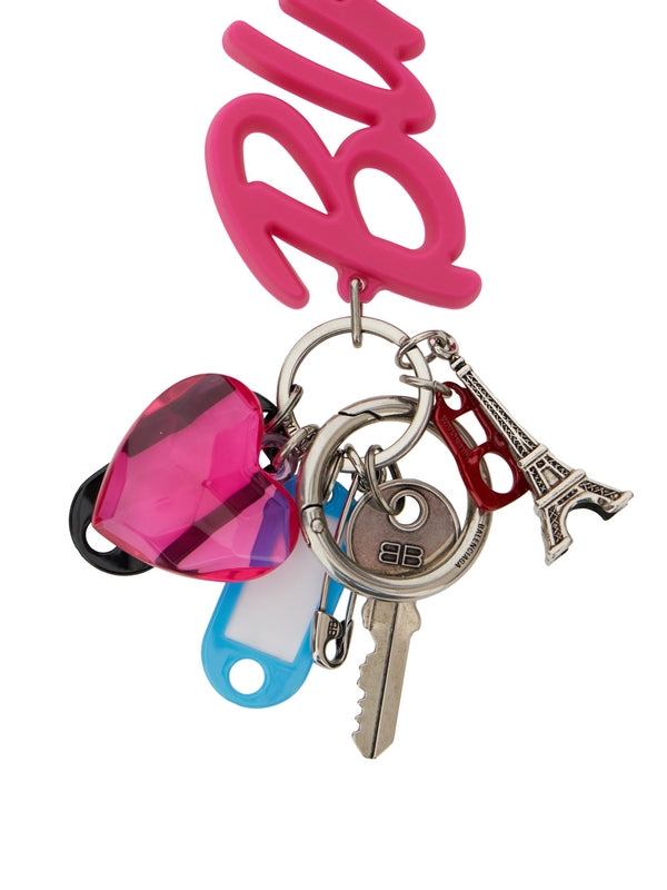 Hourglass Multi Charm Keyring