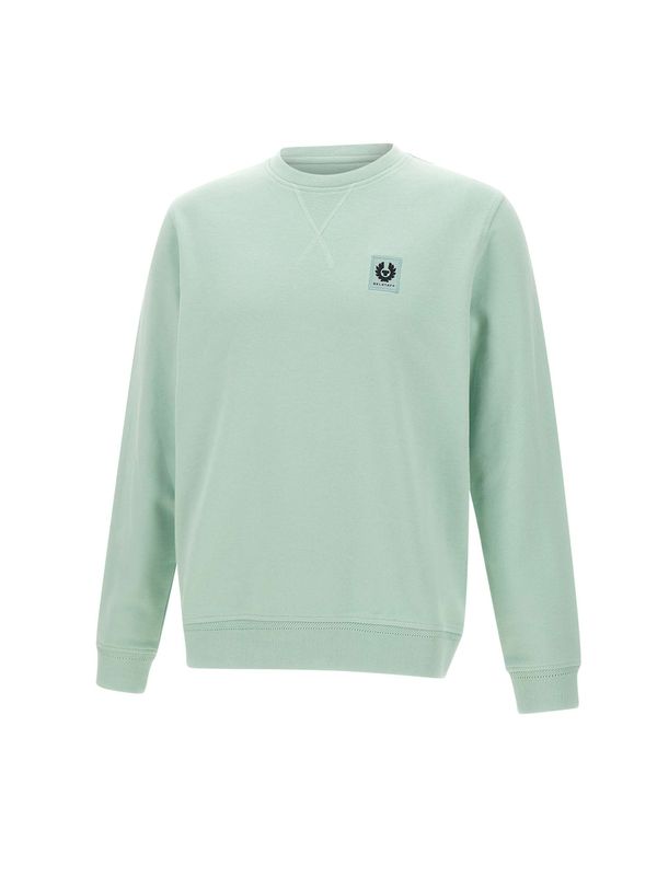 Logo Patch Cotton Sweatshirt