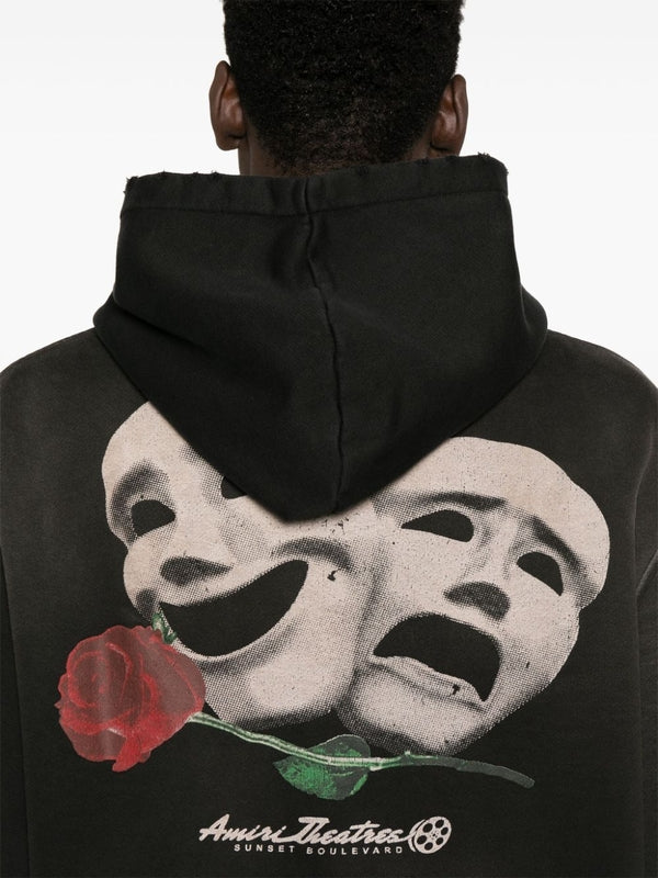 Theatres Mask Print Hood