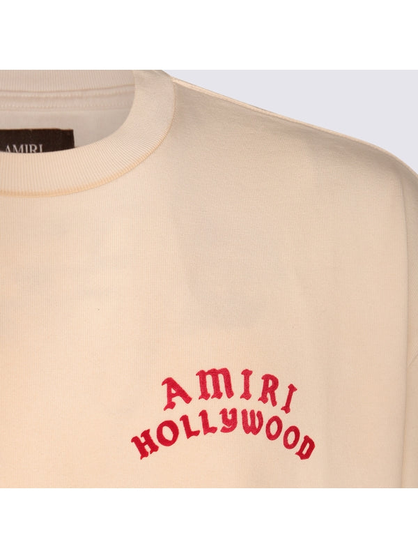Amiri Beige Half Sleeve