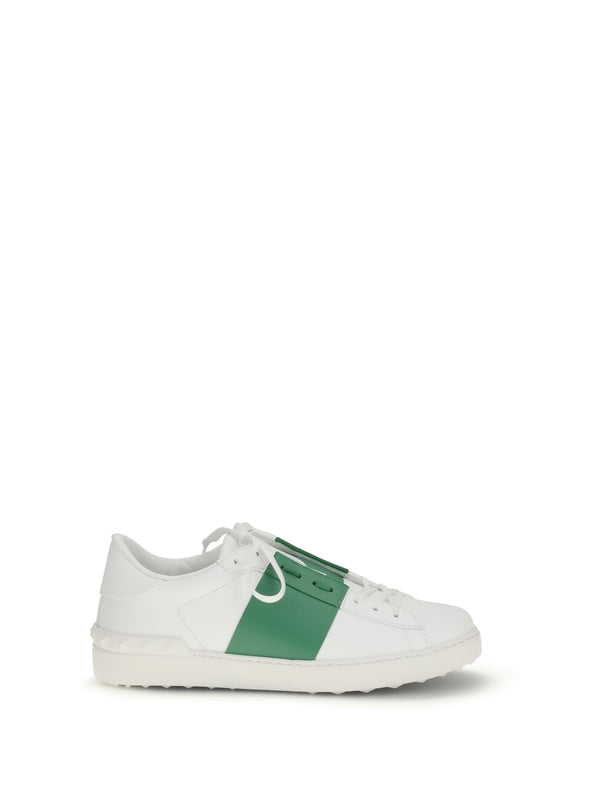Valentino White Low Top Sneakers