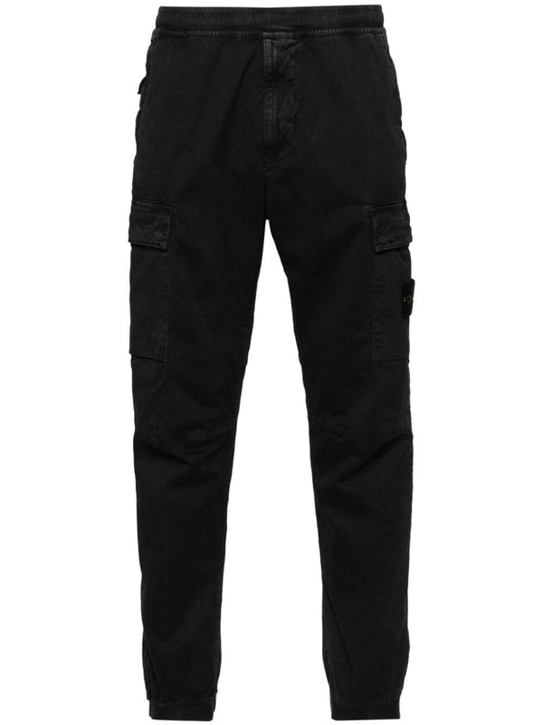 Woven Patch Cotton Cargo Pants