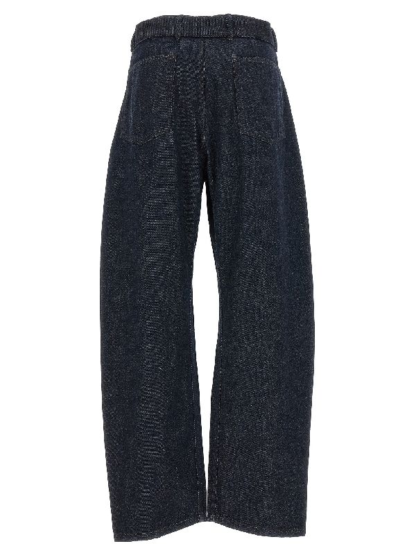 Twist Denim Pants