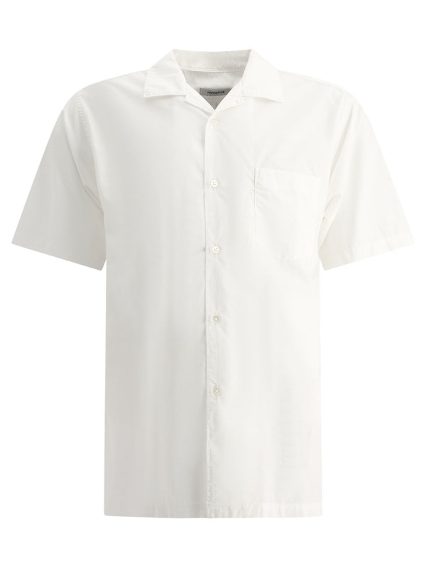 Chest Pocket Cotton Short-Sleeve Shirt