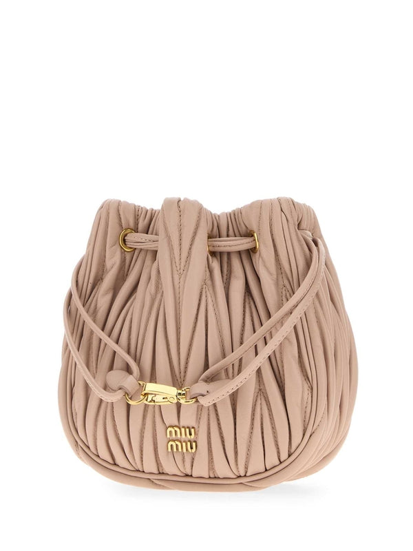 Miu Miu Matelassé Leather Case