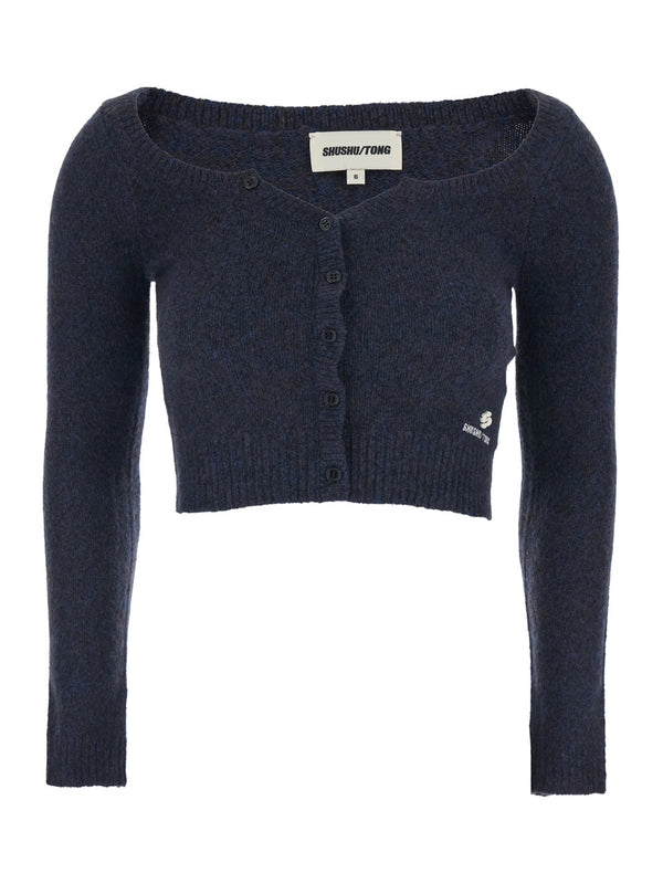 Chouchoutong Navy Cardigan