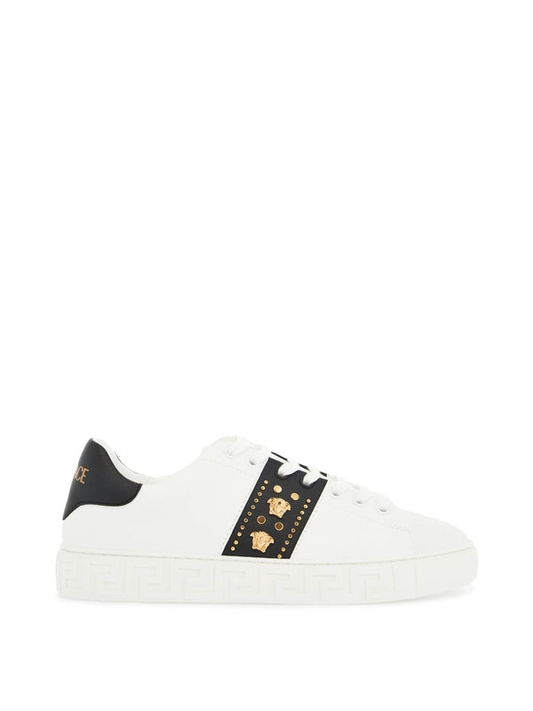 'studded greek sneakers Low Top Sneakers