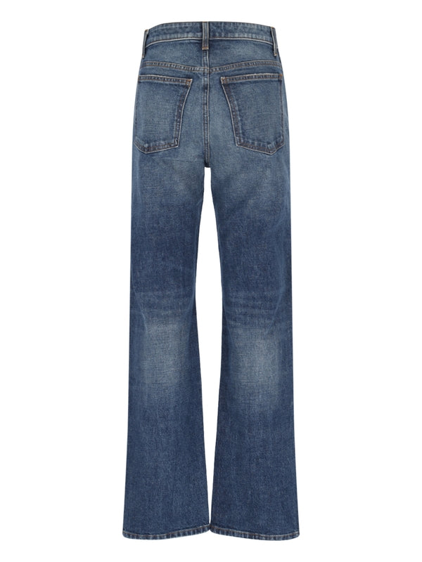 KHAITE - Danielle Straight Denim Pants - Jente