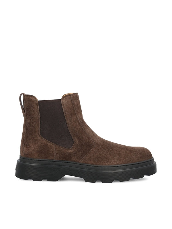 Tod's Brown Chelsea Boots