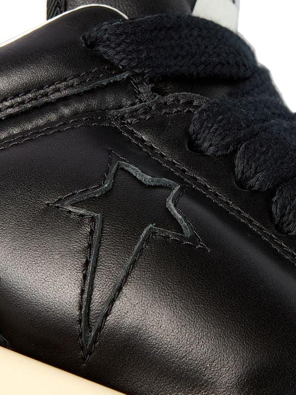 Rick Owens Drkshdw Black Low Top Sneakers