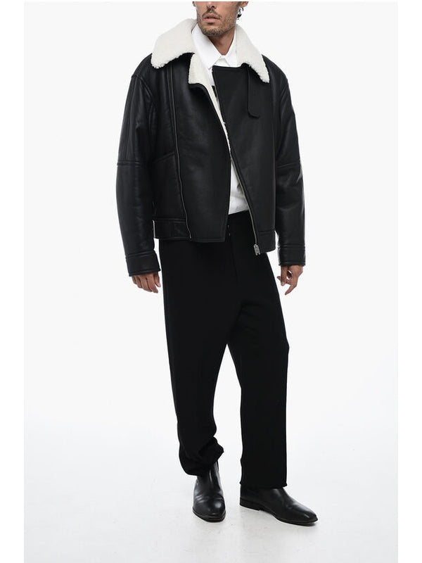 Ambush Black Fur & Shearling