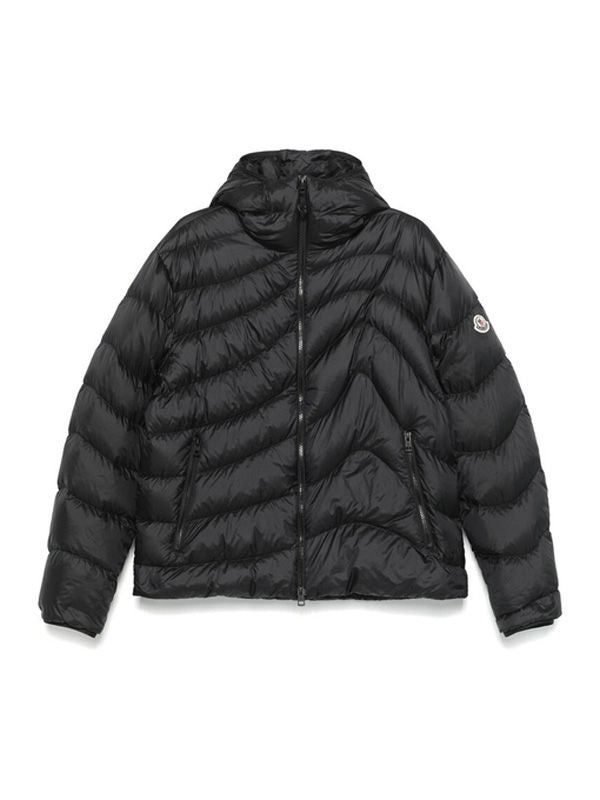 Zephyros Logo Patch Quilted Down Jacket