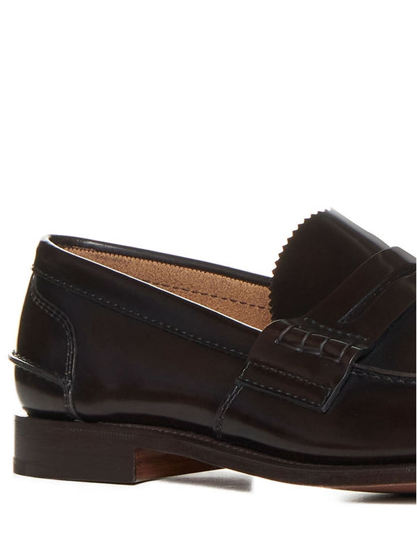 Black Calfskin Loafers