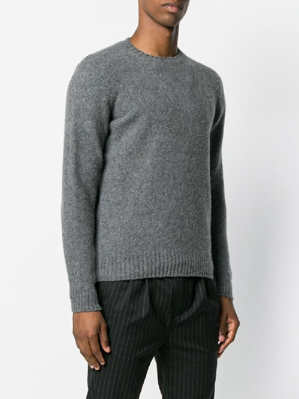 Brushed Crewneck Lambswool
  Knit