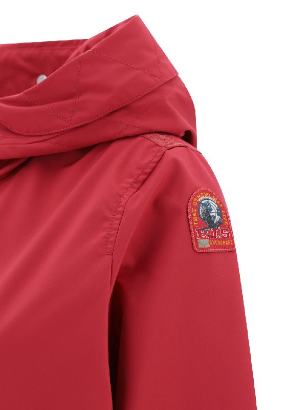 Logo Patch Hooded Parka