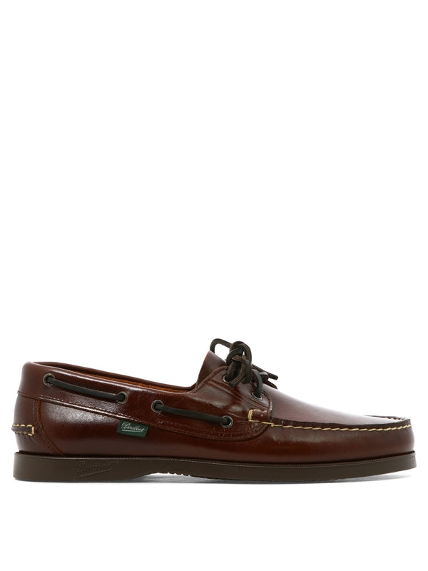 Paraboot Brown Boat Shoes