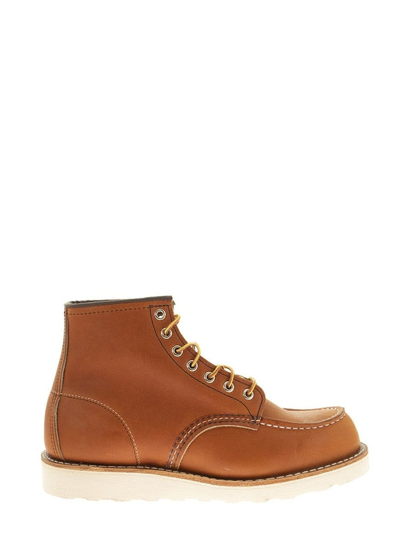 Red Wing Brown Lace-Up Boots