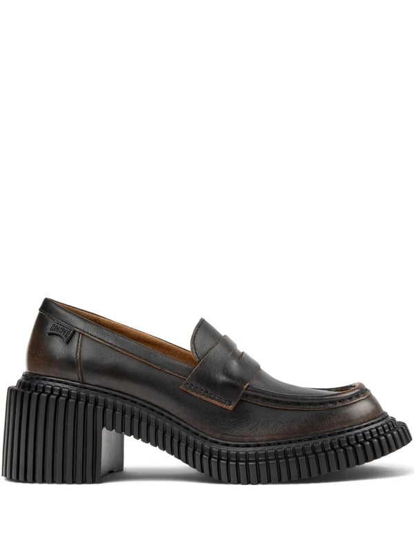 Camper Brown Pumps Heels