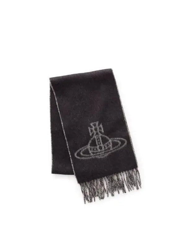 Vivienne Westwood Brown Wool Mufflers