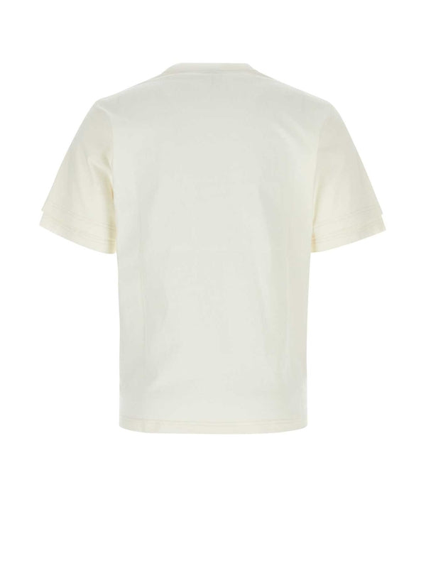 Crewneck Cotton Short Sleeve T Shirt