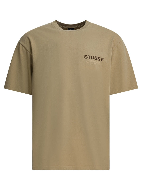 Stussy Beige Half Sleeve