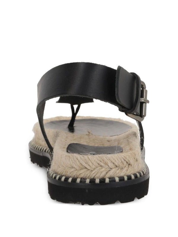 Castañer Black Flip Flops