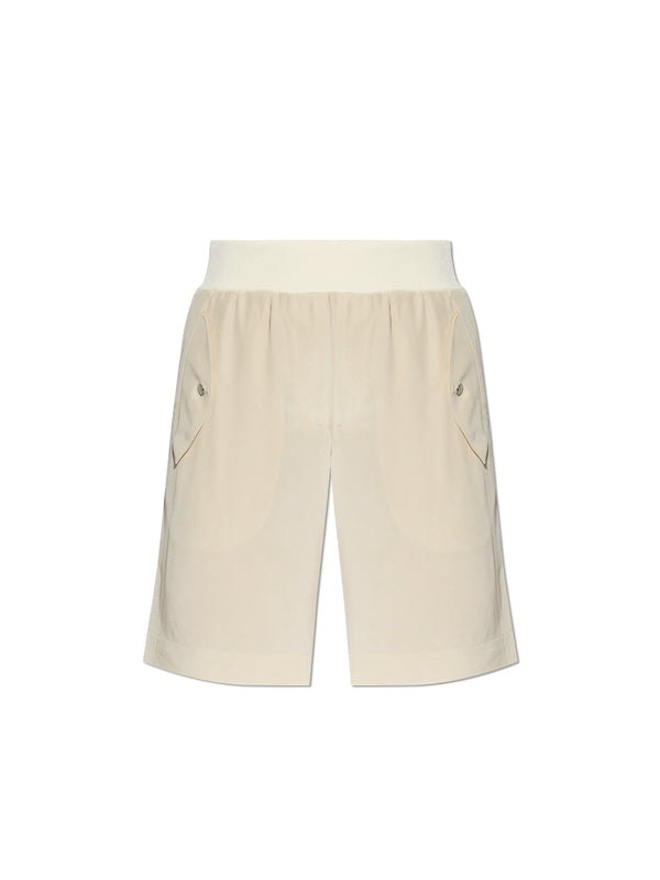 Banding Silk Shorts