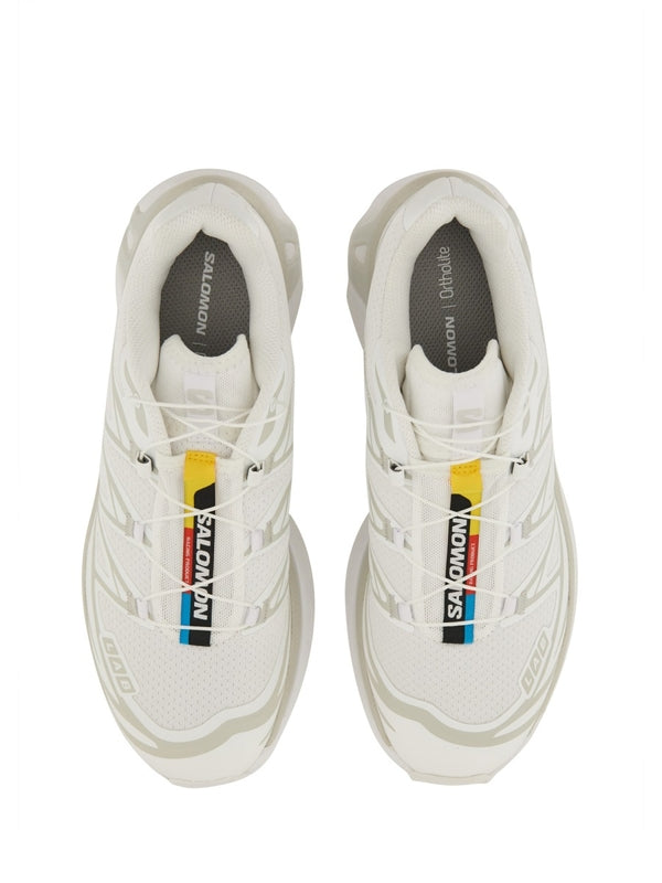 Salomon White Low Top Sneakers