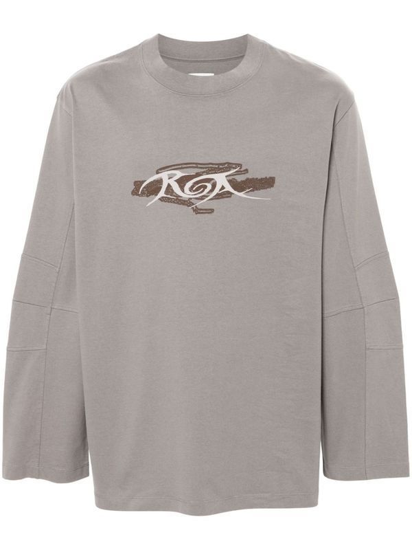 Logo Printing Long Sleeve Top