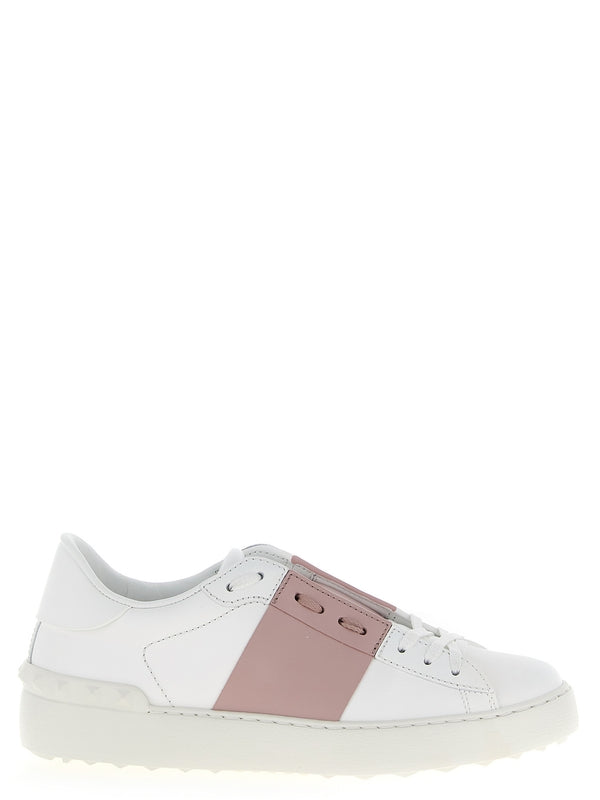 Valentino White Low Top Sneakers