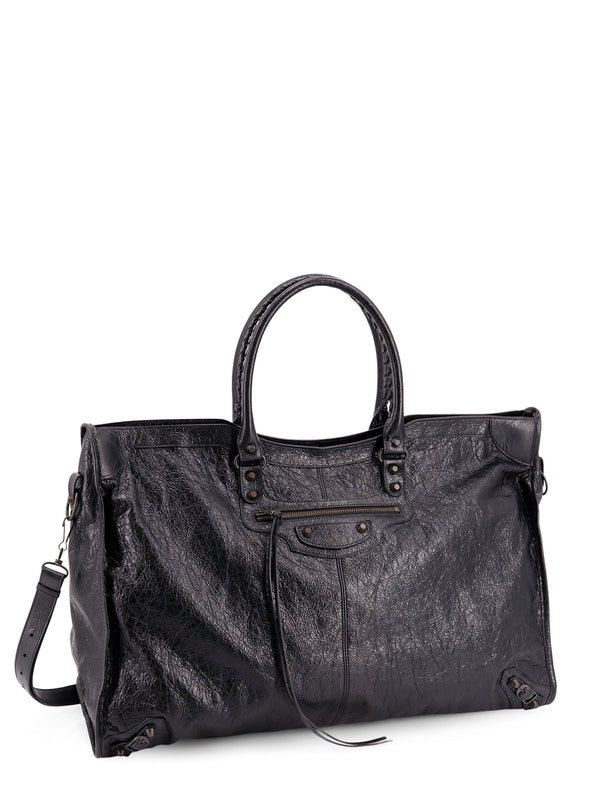 City Leather Boston Bag