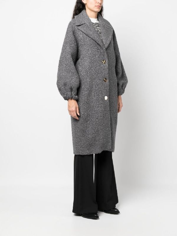 PATOU - Puff Sleeve Single Coat - Jente
