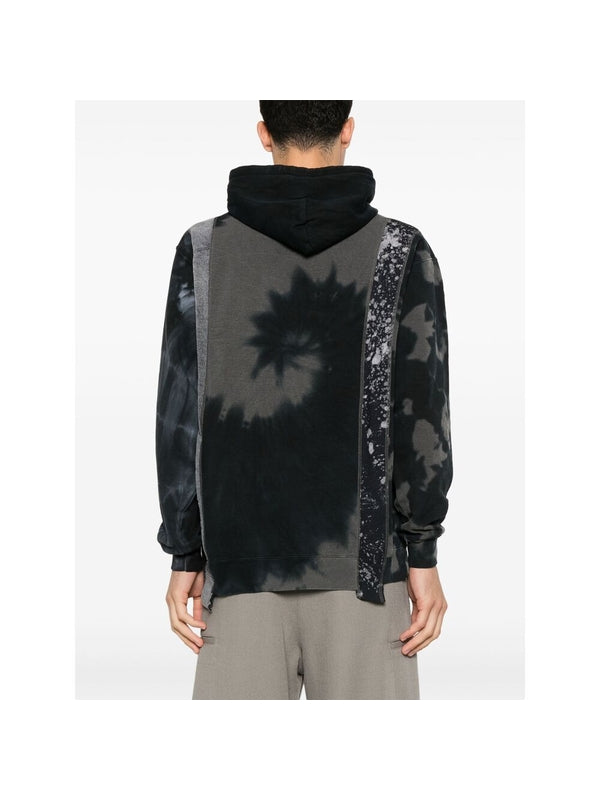 Printing Panel Cotton Blend Hoodie