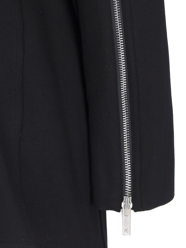 Zip Detail Single Blazer - Jente