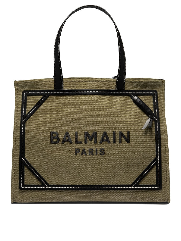 B Army Logo Canvas Tote Bag