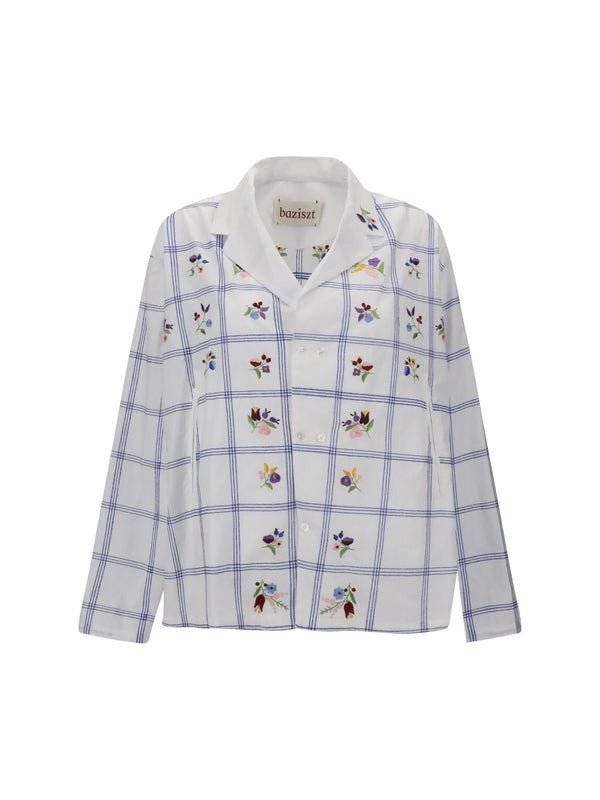 Baziszt White Shirts & Blouses