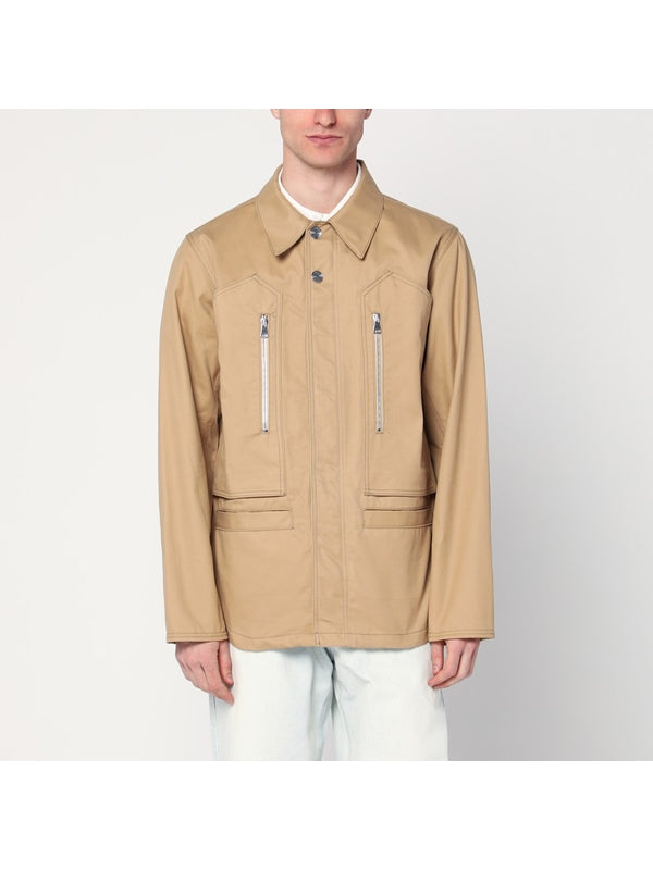Cotton Overshirt Jacket