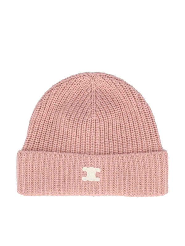 Triomphe Logo Cashmere Beanie