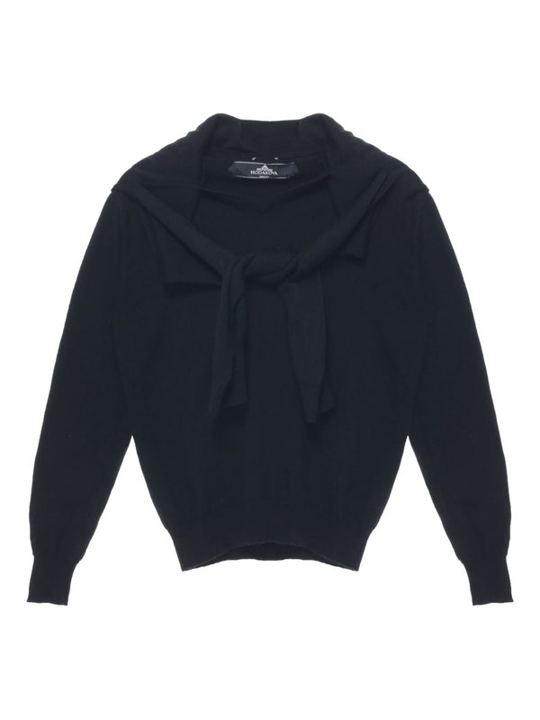 Hodakova Black Knitted