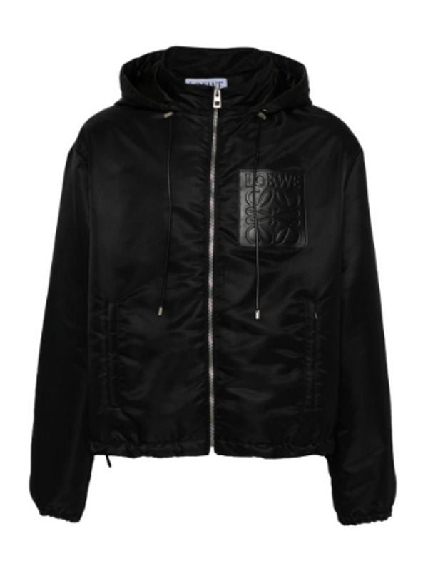 Anagram Hoodie Padded Jacket