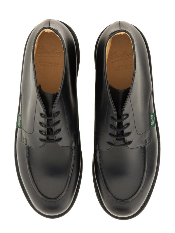 Paraboot Black Lace-Up Boots