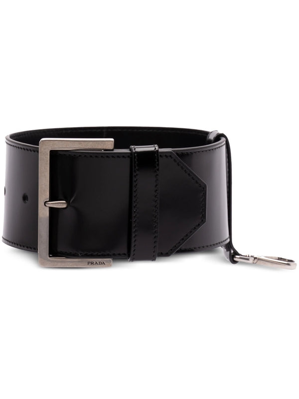 Wide Leather Back Strap